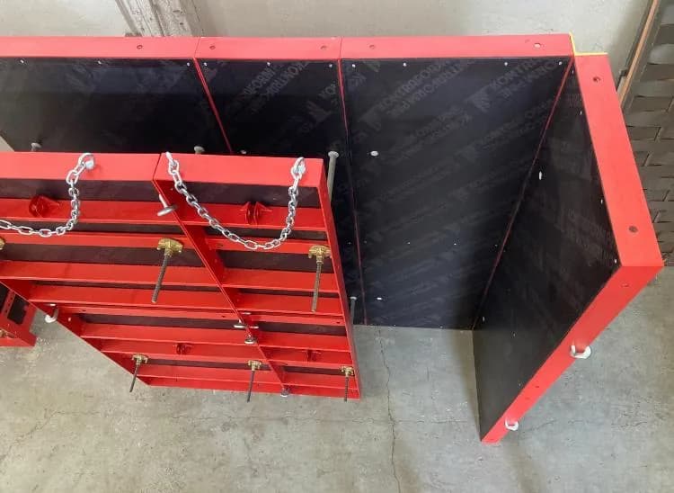 Cofraje metalice EGEA — panouri beton