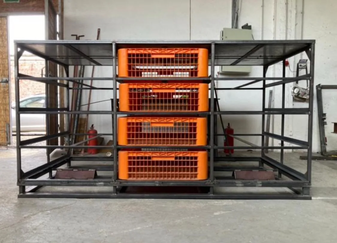 Container transport păsări EGEA — biosecuritate