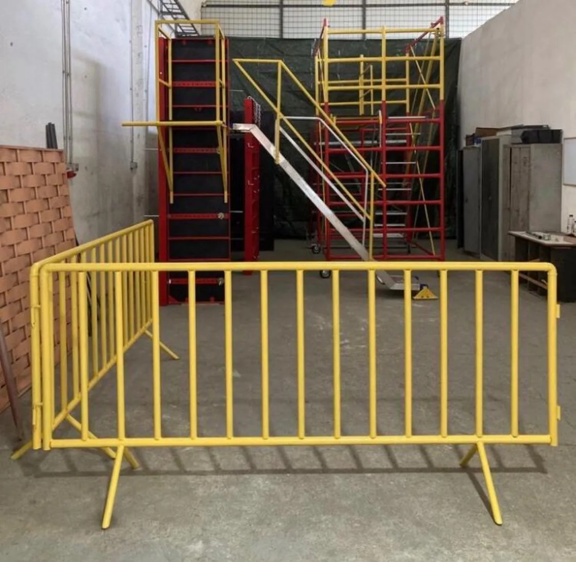 Garduri delimitare trafic EGEA — gard tip jandarmerie eveniment